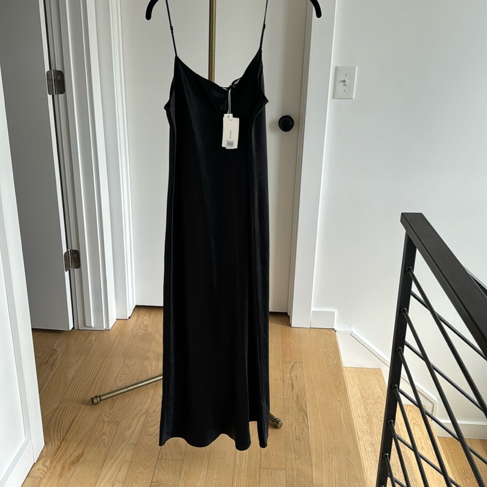 Black slip Dress by Vince